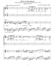 His Eye is on the Sparrow - score