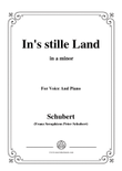 Schubert-In's stille Land,in a minor,for Voice&Piano mini preview