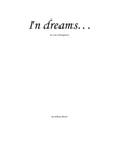 In dreams...