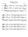 Hallelujah Chorus for Three Double Basses