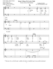 Sleep, O Sleep, My Lovely Child (score)