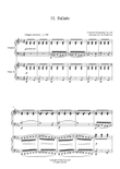 15. Ballade 25 Progressive Studies Opus 100 for 2 pianos Friedrich Burgmüller