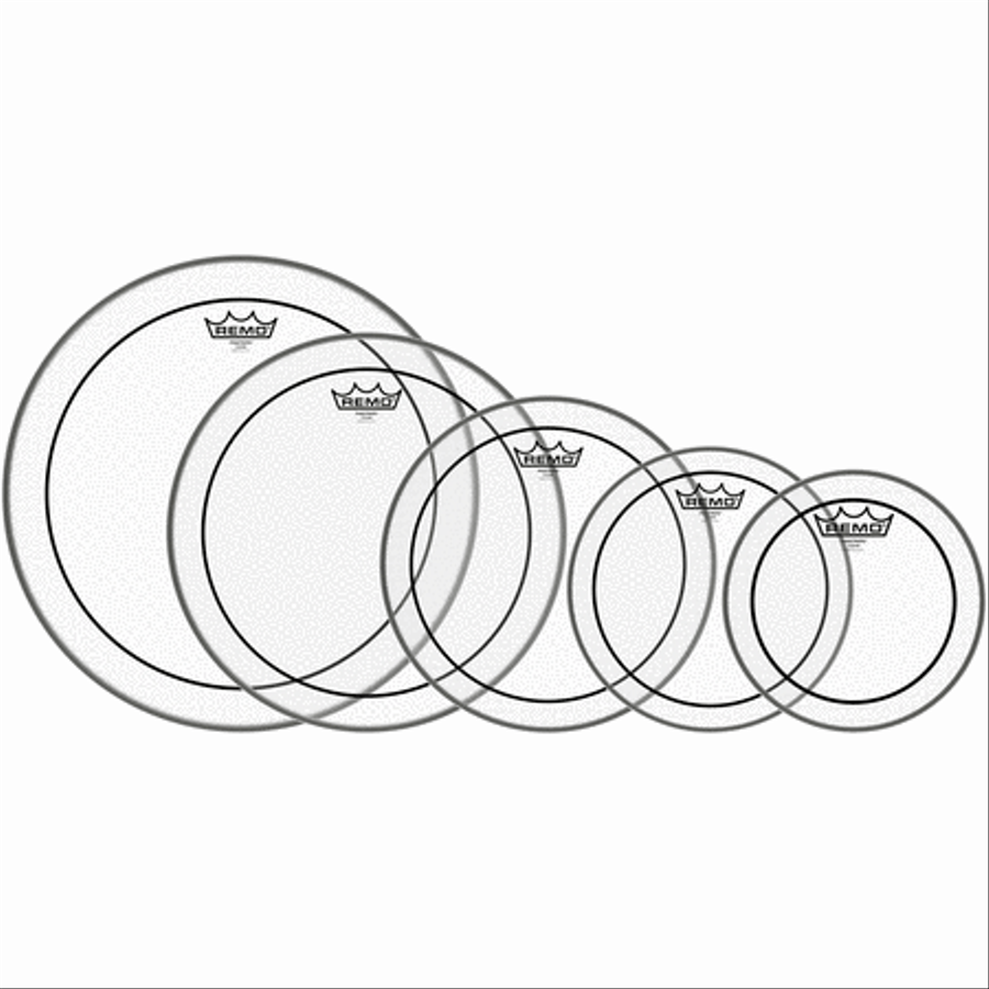 Tom Pack, (8“,10”,12“,14”,16“ Clear Ps) Drums & Percussion Instruments scores gallery preview page 1