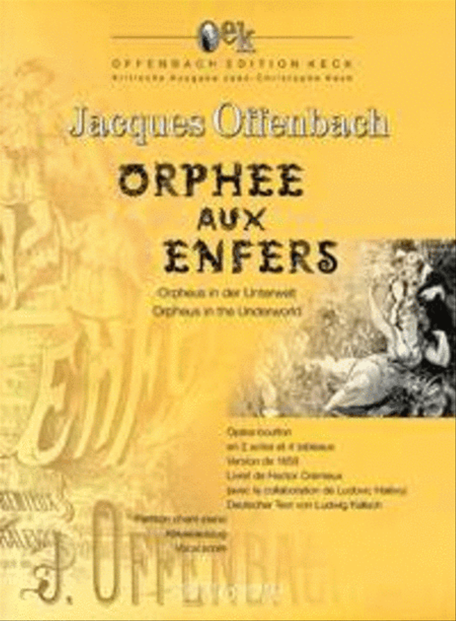 Orphee Aux Enfers Piano scores gallery preview page 1