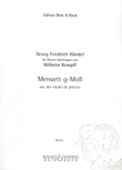 Menuett g-moll ( Aus Der 