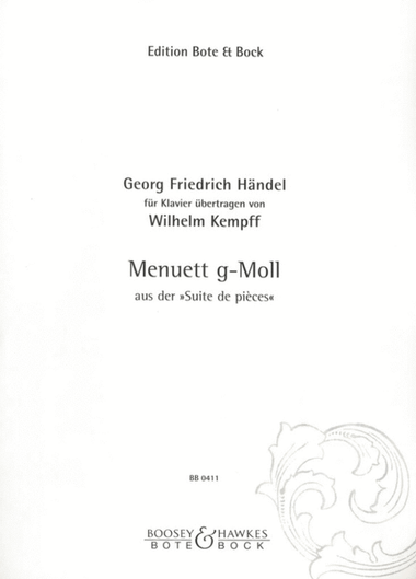 Menuett g-moll ( Aus Der 