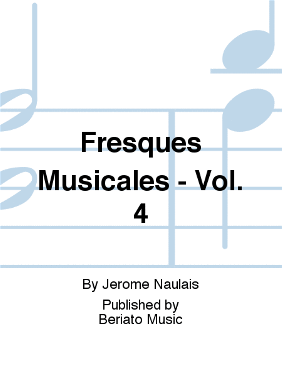 Fresques Musicales - Vol. 4 Piano Accompaniment scores gallery preview page 1