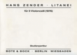 Litanei