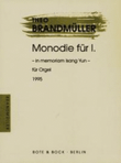 Monodie fur I.