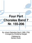 Four Part Chorales Band 7 Nr. 155-206