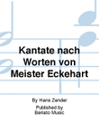 Kantate nach Worten von Meister Eckehart