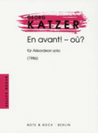 En avant! - ou?