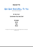 God Gave Rock And Roll To You