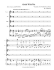 Abide With Me, hymn-anthem on H. F. Lyte's 