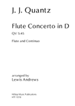 Quantz Flute Concerto in D, QV 5:45
