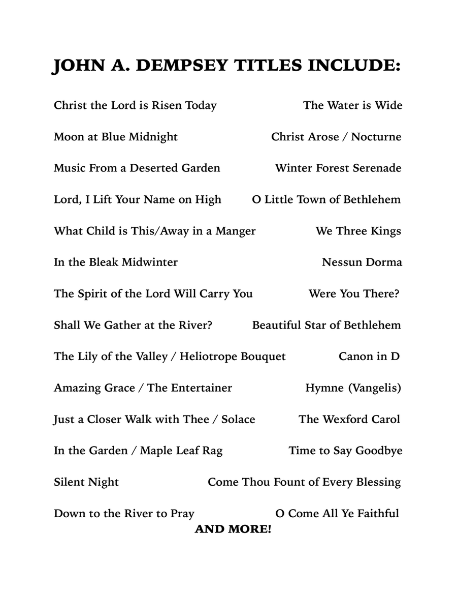 Just a Closer Walk with Thee / Solace (Trio for Two Alto Saxes and Piano) Woodwind Duet scores gallery preview page 2