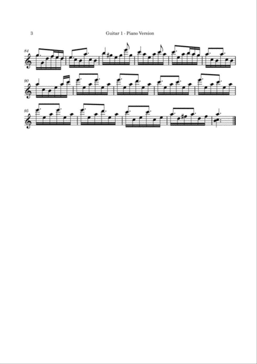 The Heart Asks Pleasure First Guitar scores gallery preview page 6