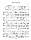 Piano Sonata No. 3 in G Minor, Op. 6