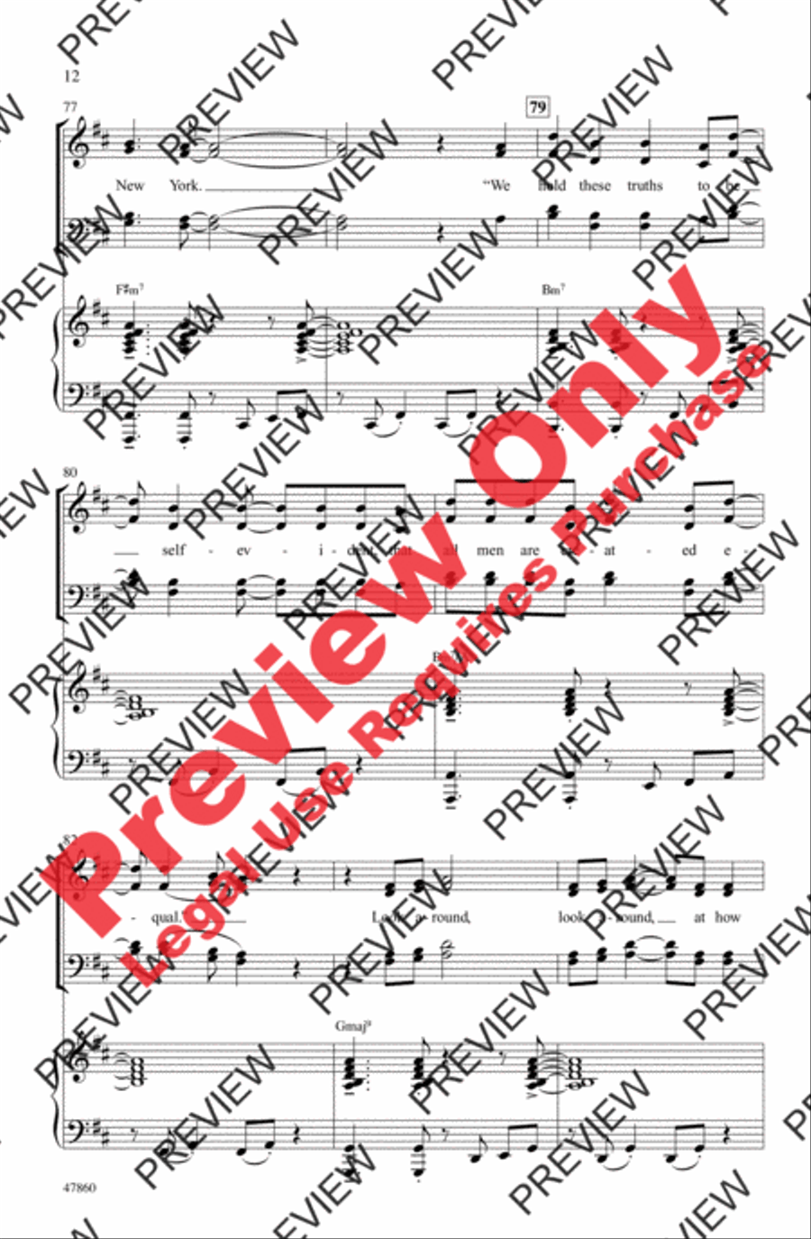Hamilton Highlights Hamilton Highlights 4-Part scores gallery preview page 12