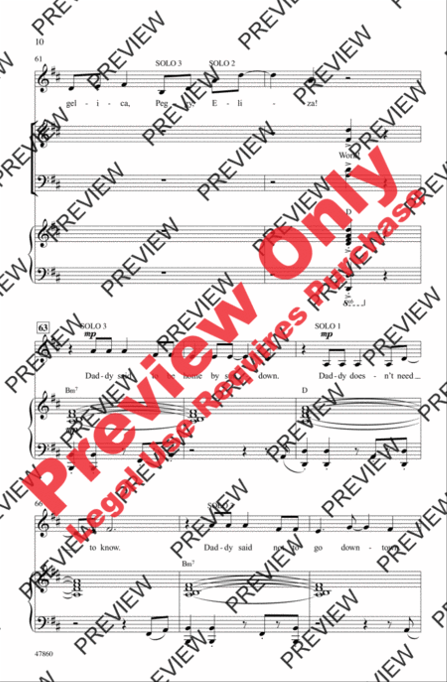 Hamilton Highlights Hamilton Highlights 4-Part scores gallery preview page 10