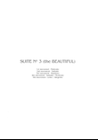 Suite No 3 for Cello Solo