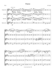Pierrot (Rag for Saxophone Quartet)