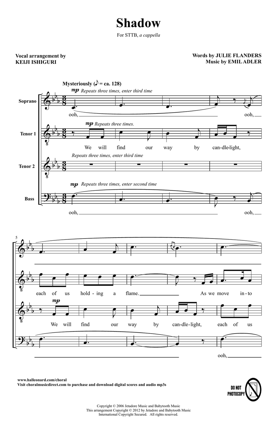 Found (arr. Keiji Ishiguri) Choir scores gallery preview page 2