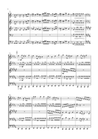 99 Red Balloons (99 Luftballons) Brass Ensemble scores gallery preview page 6