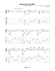 America the Beautiful (For Fingerstyle Guitar Tuned CGDGAD)