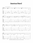 American Patrol march (For Fingerstyle Guitar Tuned CGDGAD)