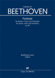 Fantasia for piano, choir and orchestra