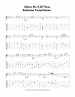 Believe Me, If All Those Endearing Young Charms (For Fingerstyle Guitar in Standard Tuning)