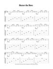 Hector the Hero (For Fingerstyle Guitar Tuned CGDGAD)