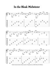 In the Bleak Midwinter (For Fingerstyle Guitar Tuned CGDGAD)