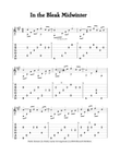 In the Bleak Midwinter (For Fingerstyle Guitar Tuned Drop D)