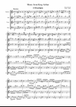 Music from 'King Arthur' by Henry Purcell.