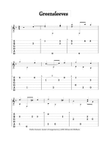 Greensleeves (For Fingerstyle Guitar Tuned Drop D)