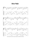 Silent Night (For Fingerstyle Guitar Tuned CGDGAD)