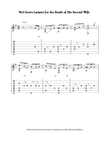 Niel Gow's Lament for the Death of His Second Wife (For Fingerstyle Guitar Tuned CGDGAD)