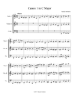 Canon 1 in C Major