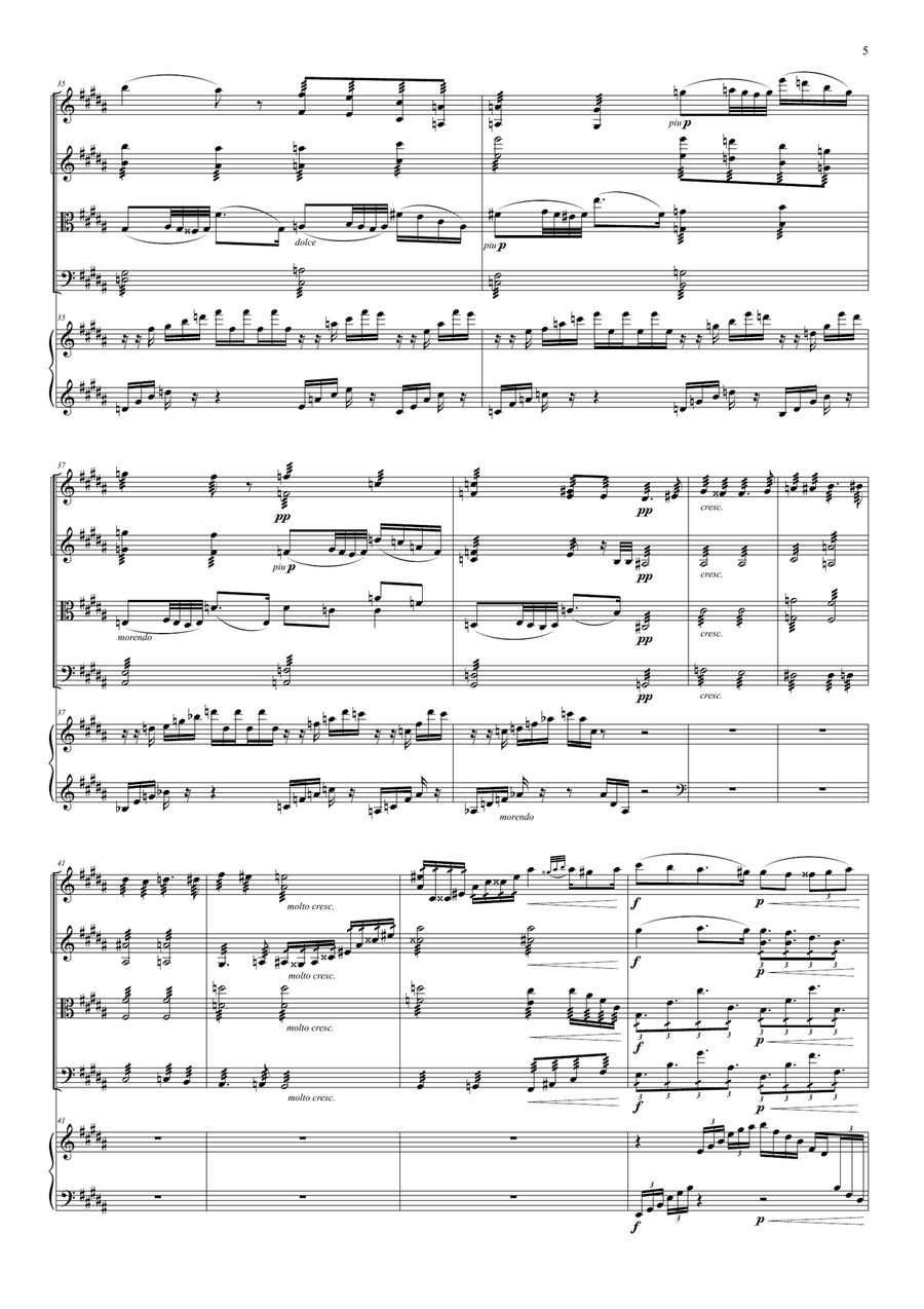 Isolde's Liebestod Isolde's Liebestod Chamber Orchestra scores gallery preview page 6