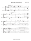 Amazing Grace (trombone duet)