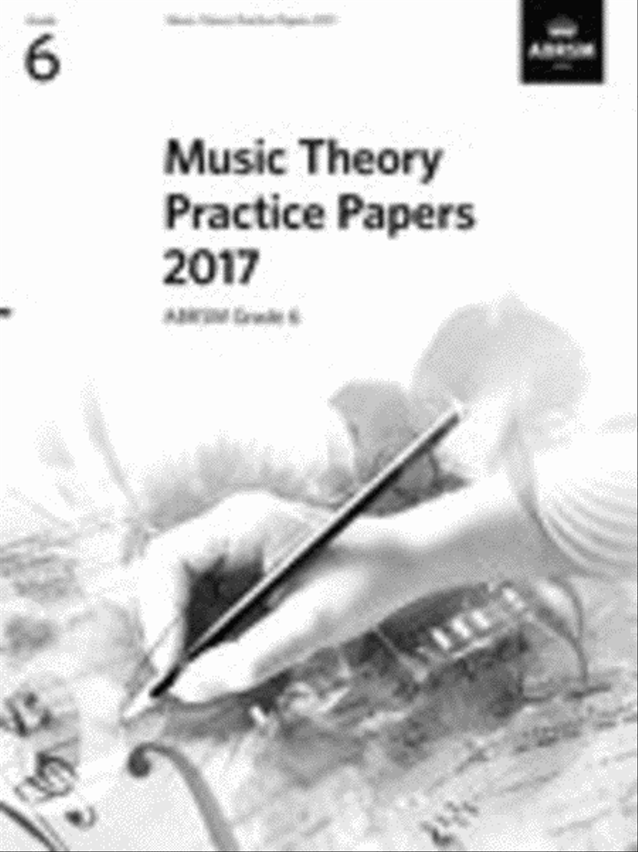 Music Theory Practice Papers 2017, ABRSM Grade 6 School and Community scores gallery preview page 1