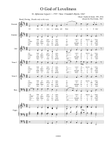 O God of Loveliness (SATB + Descant, Organ)