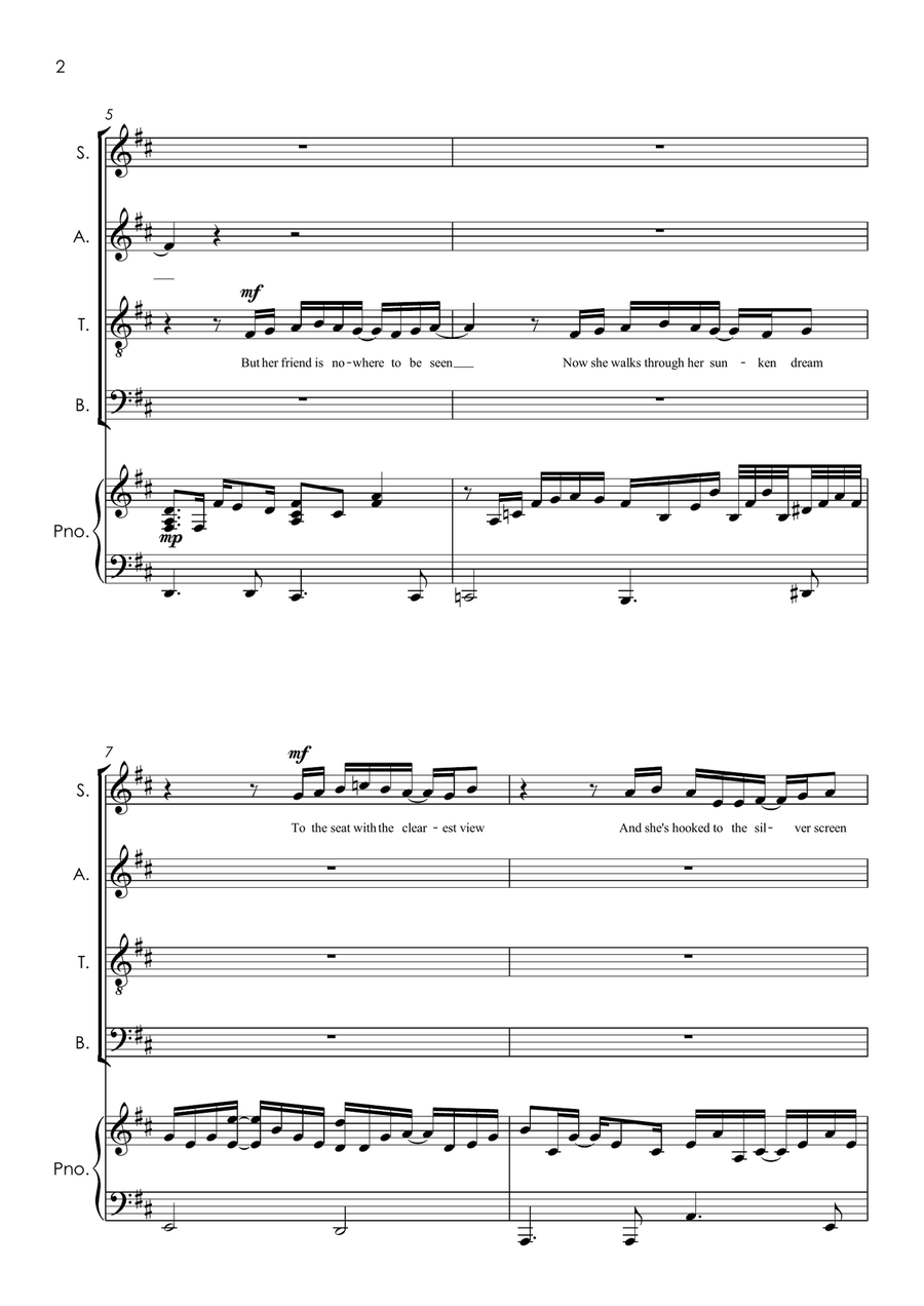 Life On Mars Small Ensemble scores gallery preview page 3