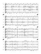 Beer Barrel Polka (roll Out The Barrel) Woodwind Ensemble scores gallery preview page 3