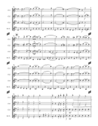 Beer Barrel Polka (roll Out The Barrel) Woodwind Ensemble scores gallery preview page 4
