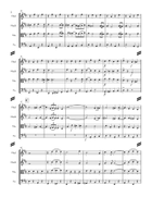 Beer Barrel Polka (roll Out The Barrel) String Quartet scores gallery preview page 3
