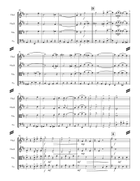 Beer Barrel Polka (roll Out The Barrel) String Quartet scores gallery preview page 4