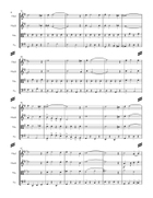 Beer Barrel Polka (roll Out The Barrel) String Quartet scores gallery preview page 5